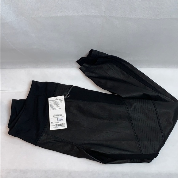Athleta Pants - NWT athleta pointe leather leggings M